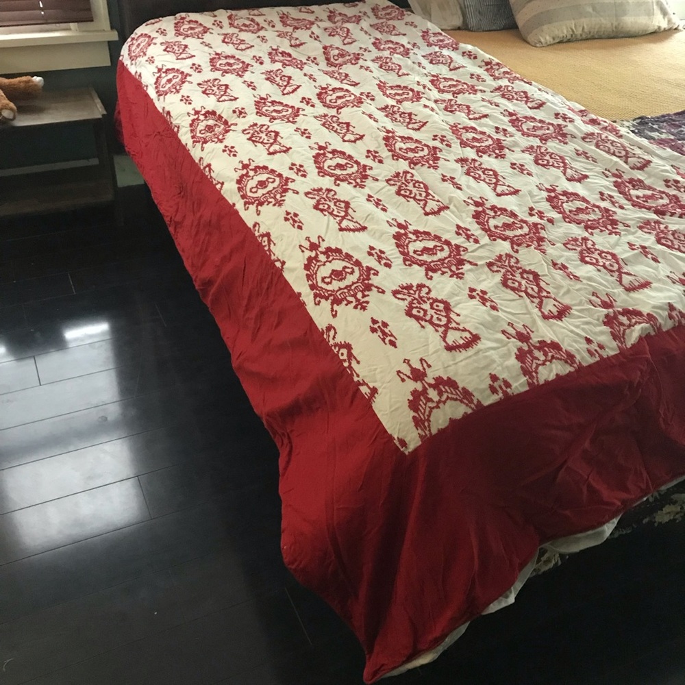 King Size Ikat Duvet Cover